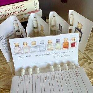 Maison Francis Kurkdjian Fragrance Discovery Set Plus Four Additional Samples